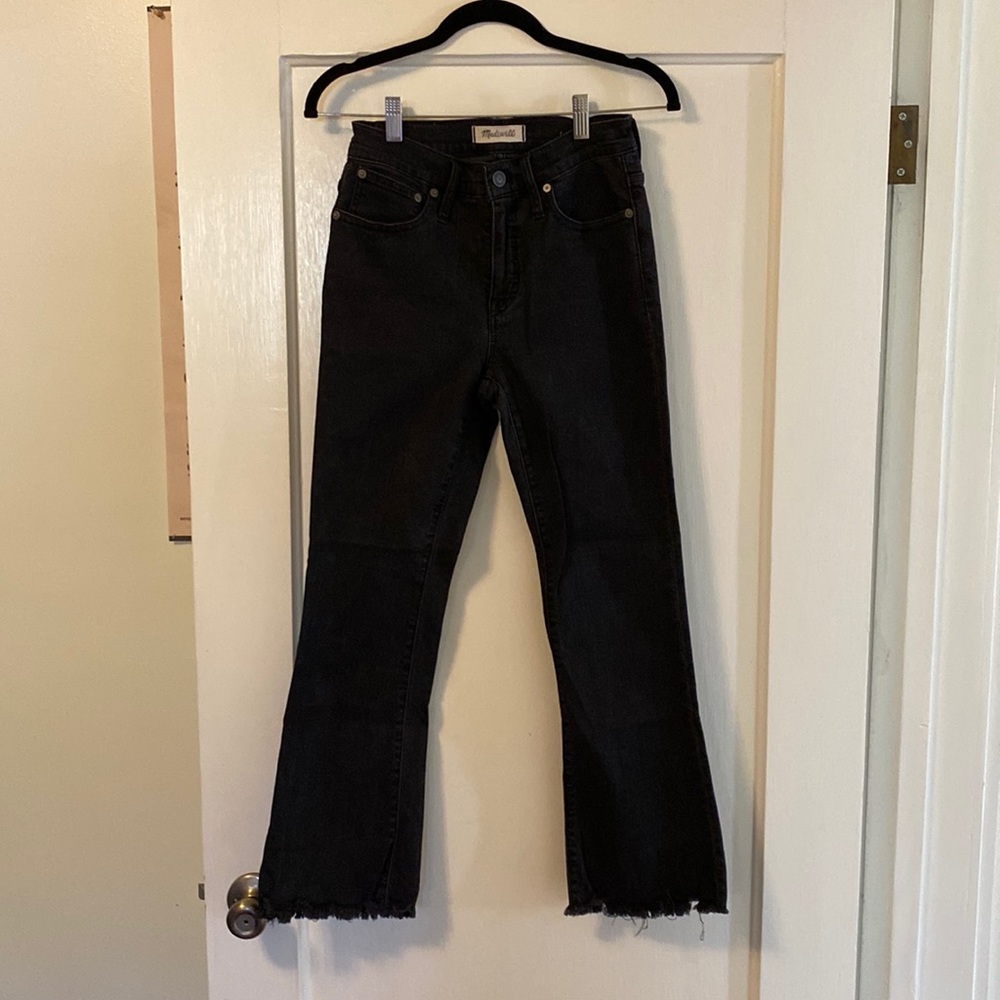 Madewell Cali Demi Boot black jean